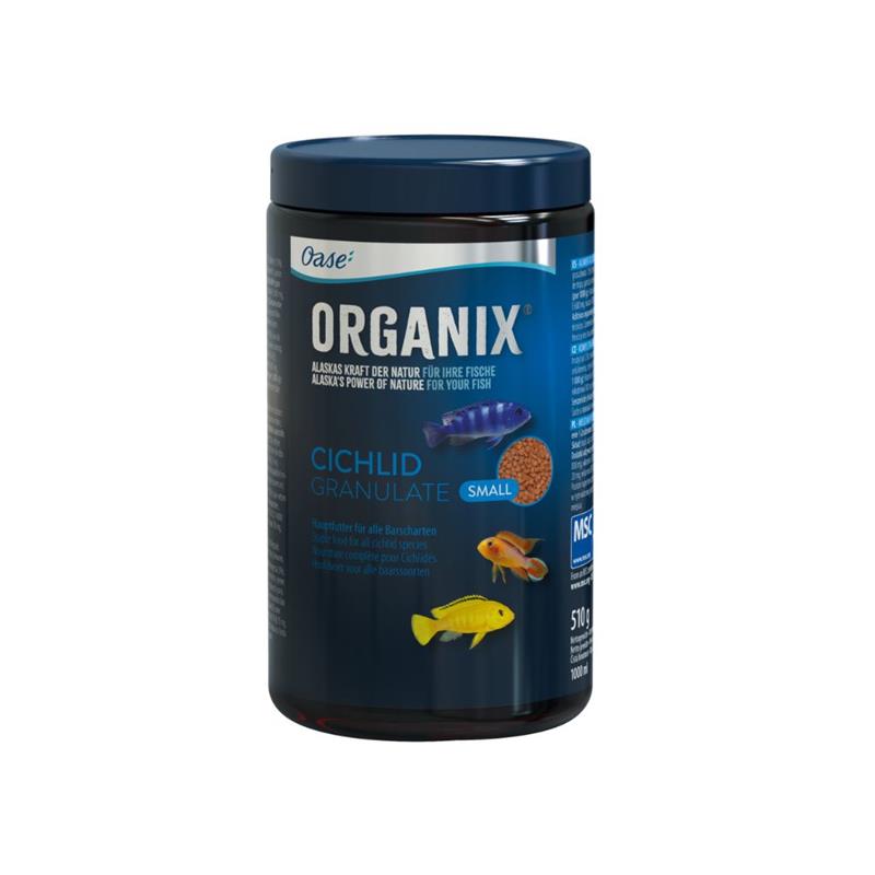 Hrana pesti Oase ORGANIX Cichlid Granulate S 1000 ml - imagine 3